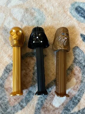 Star Wars Character PEZ Candy Dispenser Set of 3